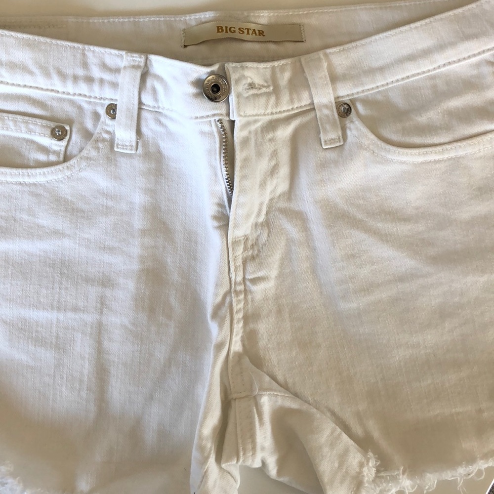 White shorts